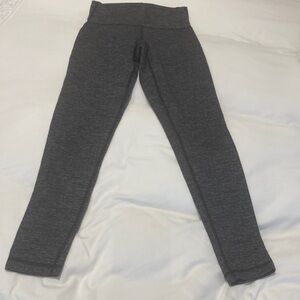 Warm TNA charcoal leggings (Aritzia)